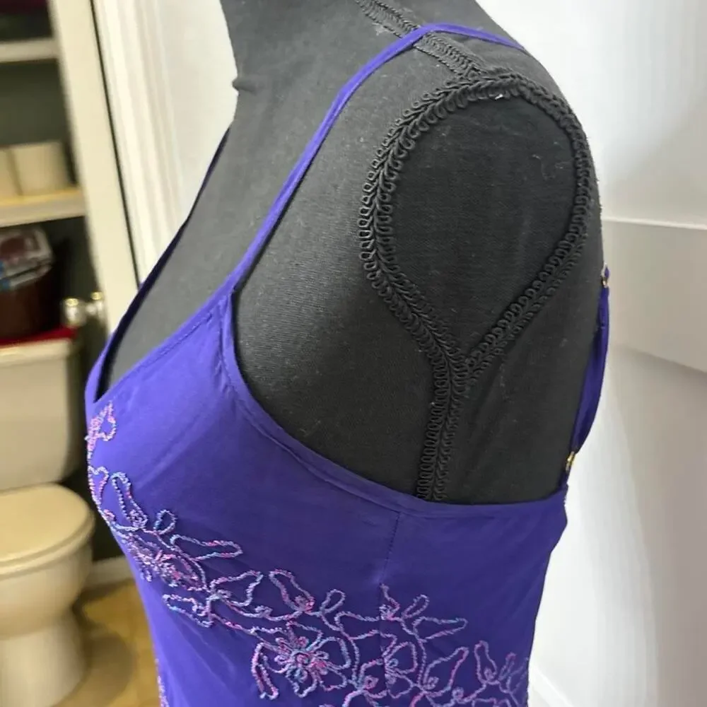 Vintage betsey johnson purple ish beaded